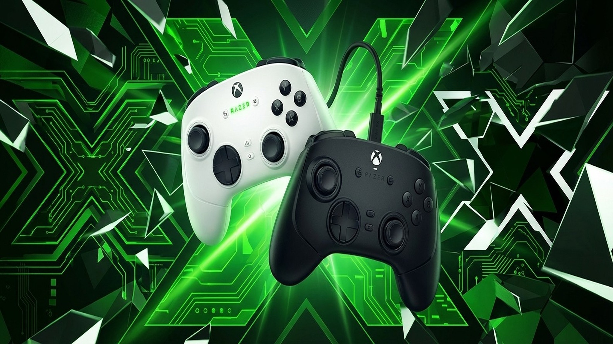 Razer Wolverine V3 Pro and Razer Wolverine V3 Tournament Edition controllers visualized 