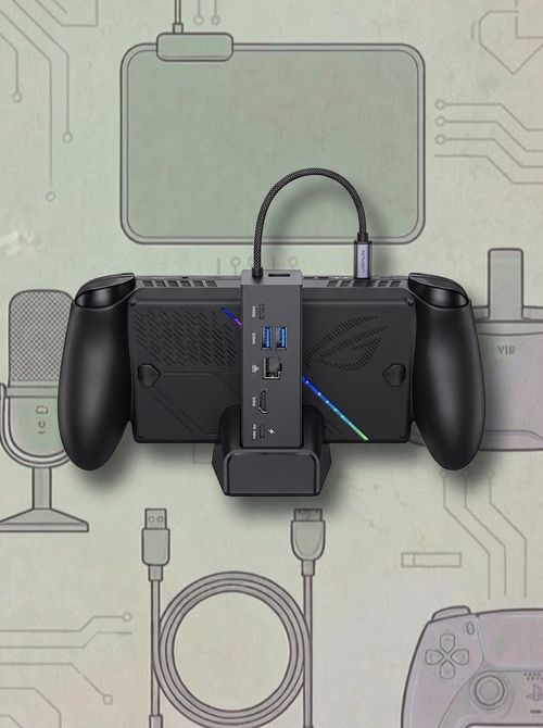 6-in-1 Dock for Gaming Handhelds
